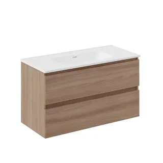 Cosmic Bbest Schrank mit 2 Schubladen Und Porzellanwaschbecken, Wjb010p2015232 WJB010P2015232