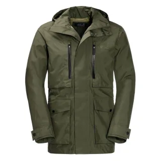 Jack Wolfskin Field Port Herren Grün Mantel