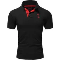 behype Poloshirt PALMSON mit kontrastfarbigen Details