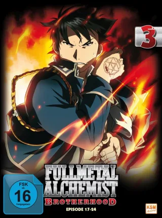 Fullmetal Alchemist: Brotherhood - Vol. 3 (Limited Edition - Digipack im Schuber mit Hochprägung und Glanzfolie) - [2 DVDs]
