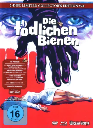 Die tödlichen Bienen (2-Disc Limited Collector's Edition Nr. 24 Cover C Limitiert auf 222 Stück) [Blu-ray]