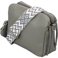 Adel Bags Schultertasche MARA Umhängetasche für Damen, Schultertasche aus Echtleder, hergestellt in Italien, mit 2 Riemen