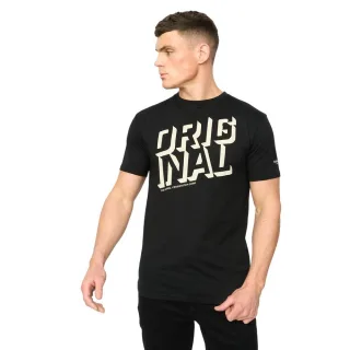 Crosshatch - "Protrax" T-Shirt für Herren, Baumwolle (Schwarz)
