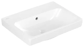 Villeroy & Boch Waschtisch Architectura 550x420mm, mit Überlauf Unterseite geschl. we Alpin cplus 4A87MJR1