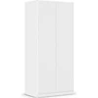 rauch Drehtürenschrank Kleiderschrank Schrank Garderobe Wäscheschrank COSTA Breite 91 cm (in 3 Ausstattungen BASIC/CLASSIC/PREMIUM) mit griffloser Front und Push-to-Open Funktion MADE IN GERMANY