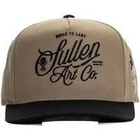 Sullen Clothing Baseball Cap Stack Script Khaki