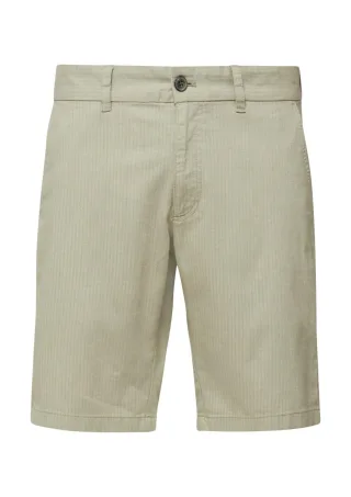 s.Oliver Red Label - Bermuda mit Straight Leg beige - Gr. - 29