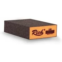 RICH Schleifschwamm Rich Block Sandpaper (NR. 100) - Hochwertiges Schleifpapier, (1 St)