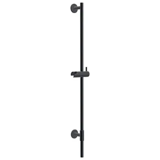 AquaCraft 100 Brausestange 41040901-01 90 cm, verstellbare Befestigung, schwarz matt