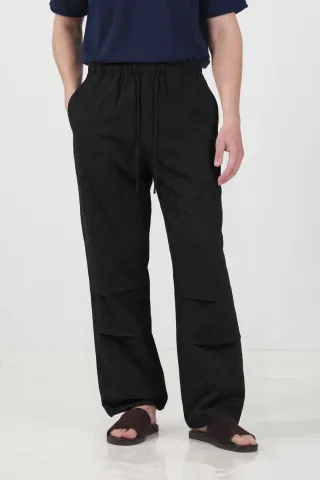 Lässige Tencel-Jogginghosen mit Kordelzug