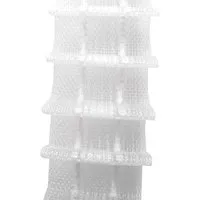 Bestgoodies Kräuselband für Gardinen zum Aufnähen (5m bis 50m), Gardinen, Vorhänge, Gardinenstoff, 100% Polyester, EU Herstellung, verschiedene Ausführungen