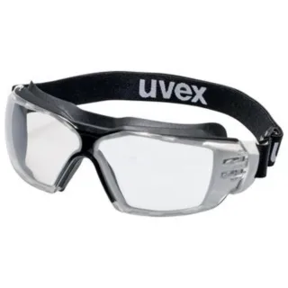 uvex Vollsichtbrille pheos cx2 sonic weiß, schwarz in Retailverpackung - 9309276