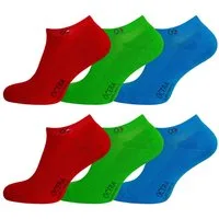 OCERA Sneakersocken Wellness Sneaker Socken mit Frotteesohle, unisex, Atmungsaktiv, 6er (6-Paar) weiche Frotteesohle