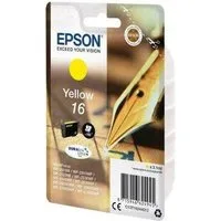 Epson DURABRITE ULTRA INK 16 (C13T16244012) Tintenpatrone (original Druckerpatrone 16 gelb)