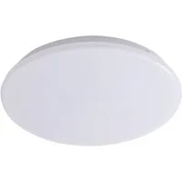 Lindby Deckenleuchten Eovi, LED, Metall, Weiß warmweiß IP44, LED 18 W gesamt, warmweiß
