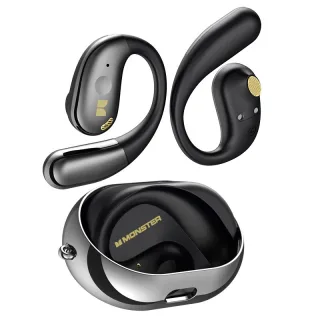 MONSTER AC360 TWS Earbuds bluetooth 5.4 Earphone 14.2mm Titanium PU Diaphragm AAC Audio ENC Noise Cancelling 24H Playbac