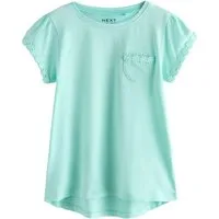 Next T-Shirt T-Shirt mit Blümchentasche (1-tlg)