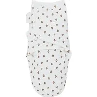 Meyco Baby Pucksack Mini Panther Soft Pink (100% Baumwolle, 1 tlg., 0-3 maanden - 1-pack), 0-3 maanden - 1-pack