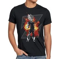 style3 T-Shirt Vegeta Z Gold god modus dragonball z gt songoku breakers daima