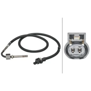 Hella Sensor f?r Abgastemperatur Mercedes Glk-Klasse S-Klasse