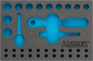 HAZET 2K-Weichschaum-Einlage leer - 163-341L