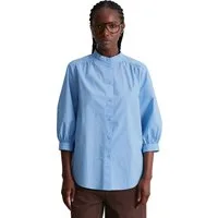 Marc O'Polo DENIM Kurzarmbluse aus Papertouch-Popeline