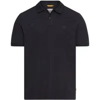 camel active Poloshirt normale Passform, kurze Ärmel, unifarbenes Design, mit Polokragen