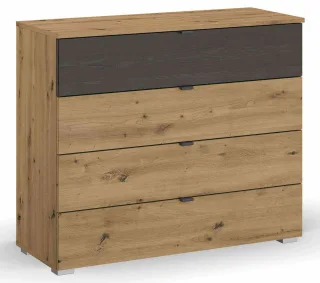 Apollon Kommode eiche Schubladen