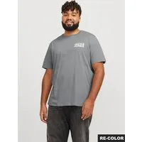 Jack & Jones PlusSize Rundhalsshirt JJECORP LOGO TEE SS O-NECK NOOS PLS Baumwolle, regular fit