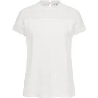Nübler Dirndlbluse Trachtenbluse Loreen in Creme von Nübler
