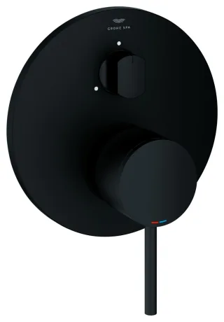 GROHE Einhandbatterie Atrio 24356 Fertigmontageset, für 35604 3-W-Umstellung phantom black, 24356KF0 24356KF0