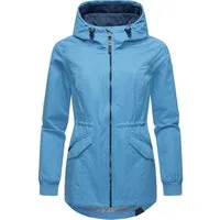 Ragwear Outdoorjacke Dowey Tech stylische wasserdichte Übergangsjacke mit großer Kapuze