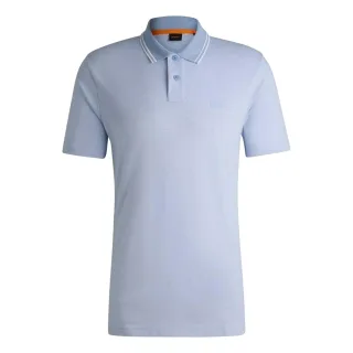 Boss - "Peoxfordnew" Poloshirt für Herren, kurzärmlig (Blau)