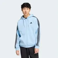 adidas Sportswear Kapuzensweatshirt ESSENTIALS 3-STREIFEN FLEECE