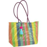 FURNARO Handtasche, Aus recyceltem Material gefertigt