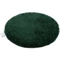 TOM TAILOR HOME Badematte Cozy Bath UNI, Badvorleger, Badezimmer Teppich, Höhe 27 mm, rutschhemmend beschichtet, fußbodenheizungsgeeignet, Polyester, rund, Badteppich, Uni Farben, rechteckig, in rund & oval erhältlich