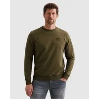 PME LEGEND Sweatshirt Airstrip sweat mit Logo Stickerei