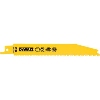 DEWALT Bi-Metall Heavy-Duty Säbelsägeblatt für Metall 5 Stück - DT2404-QZ