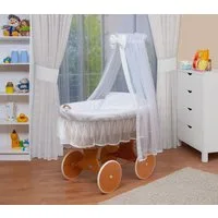 Waldin Stubenwagen Waldin Baby Stubenwagen-Set mit Ausstattung,XXL
