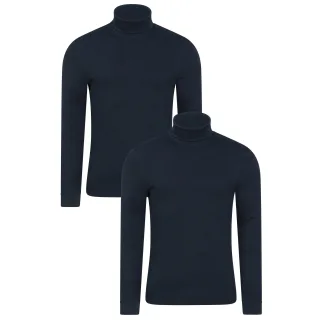 Mountain Warehouse - "Meribel" Thermo-Top für Herren (2er-Pack) (Marine)