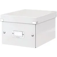 LEITZ Aufbewahrungsbox Click & Store, mit Metall-Etikettenhalter