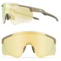 ROCKBROS Fahrradbrille Sportbrille Herren Damen Fahrrad MTB Rennrad Outdoor TR90 Rahmen, selbsttönend, UV400 Schutz, verstellbare Nasenpads, leicht