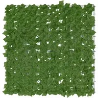 Maximex Sichtschutzelement Sichtschutzmatte Efeu, witterungsbeständige Sichtschutzhecke, Kunststoff, für Balkon & Garten