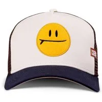 Coastal Trucker Cap Coastal HFT Surf & Smile Trucker Cap Khaki/Marine (Basecap, Meshcap, Trucker Kappe)