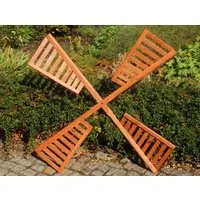 DSH DEKO SHOP HANNUSCH Gartenfigur Windmühlenflügel – Spannweite 120 cm