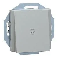 Zentralplatte Aluminium mit Traggestell und Zugentlastung Leitungsauslass Typ 295660 aluminium, Retail