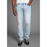 Bruno Banani Straight-Jeans Hutch gerade geschnittenes Bein, niedrige Leibhöhe, reguläre Passform