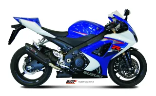 Sport Auspuff MIVV Suono Black Suzuki GSX-R 1000 Bj. 2007-2008 K7 / K8 + ABE Typ: CL