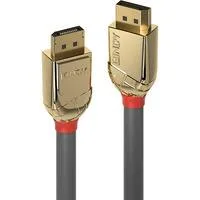 DisplayPort 1.2 Kabel, Gold Line grau, 20m