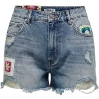 ONLY Jeansshorts Zuma (1-tlg) Fransen